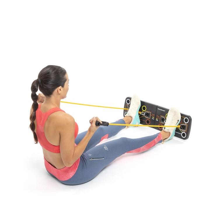 Tavola per Flessioni Push-Up con Bande di Resistenza e Manuale per gli Esercizi Pulsher InnovaGoods