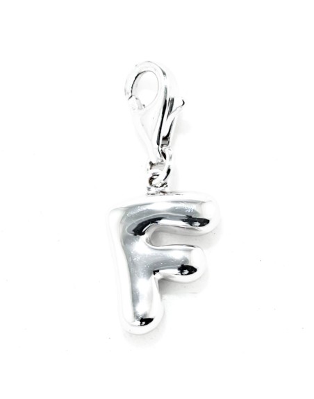 Ladies' Beads Xenox CHARM_F Silver 1 cm