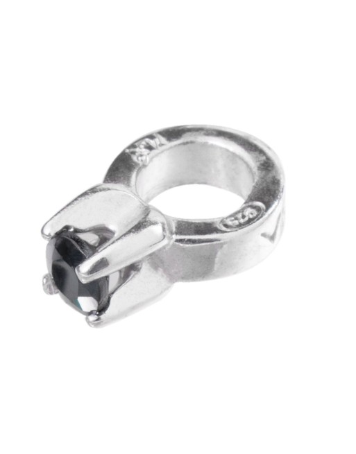 Perle de verre Femme Viceroy VMM0247-05 Argenté 1 cm