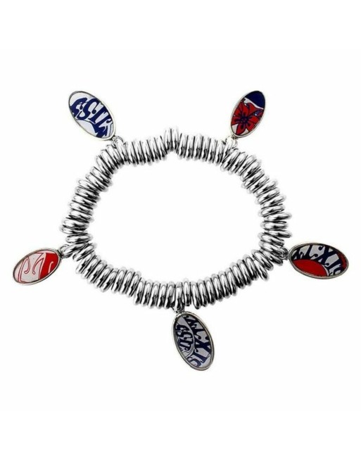 Armbånd til kvinder Miss Sixty SMDD03 Blå Orange Stål (16 cm)