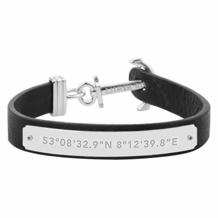 Armbånd til mænd Paul Hewitt PH-MSC-S-B Læder