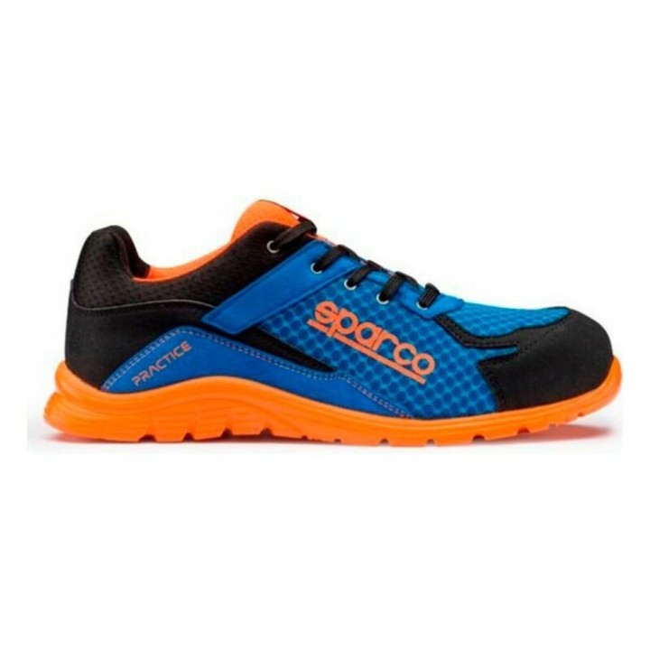 Sikkerhedssko Sparco 07517 Blå Orange