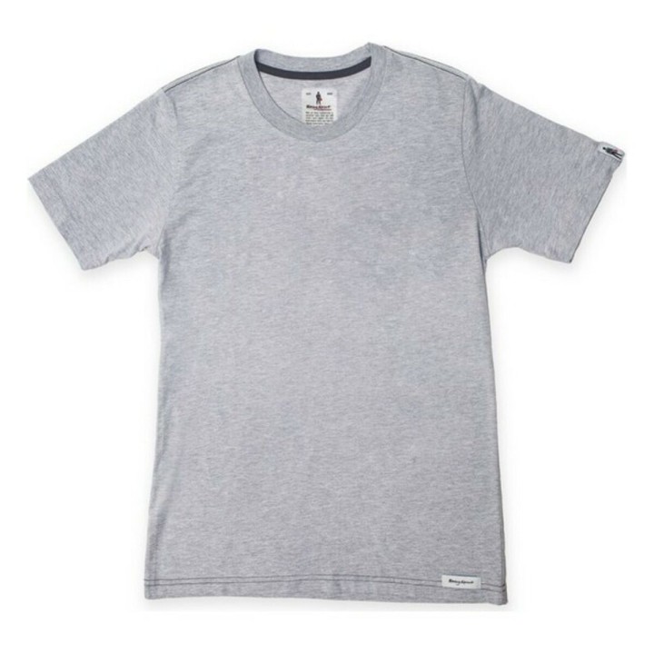 Kortærmet T-shirt til Mænd OMP Grå