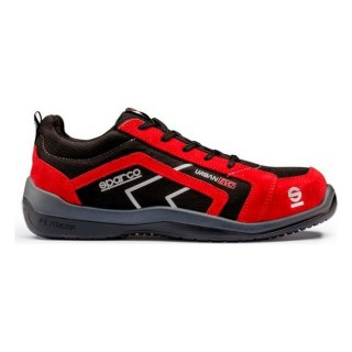 Sikkerhedssko Sparco Urban EVO 07518 Sort/Rød