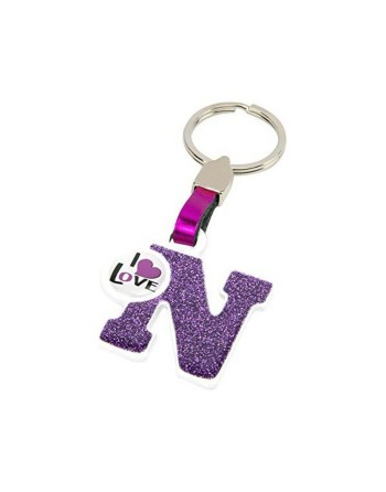 Keychain Letter N