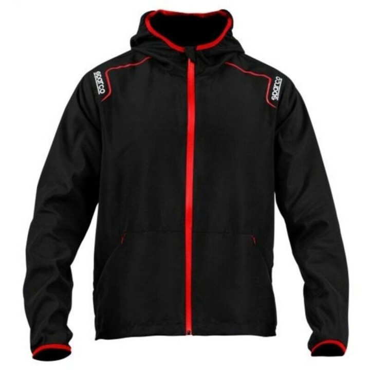 Giacca per Adulti Sparco Stopper Nero (Taglia XXL)