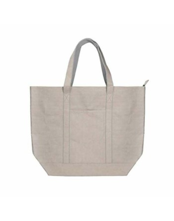Shopping Bag KSIX Grey Polyester kraft paper