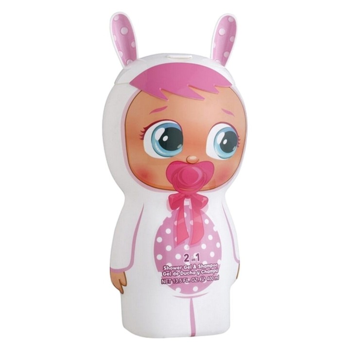 Gel y Champú Cry Babies Cartoon 2 en 1 (400 ml)
