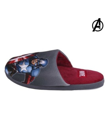 House Slippers The Avengers Grey