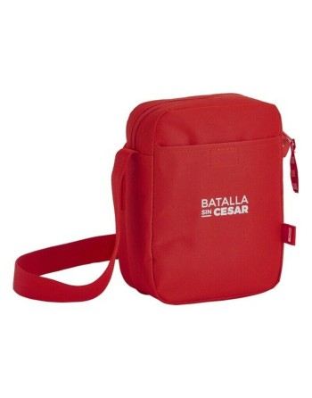 Schultertasche Real Sporting de Gijón Rot (16 x 22 x 6 cm)