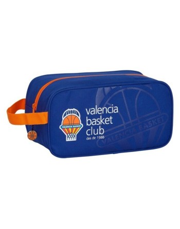 Range-Chaussures de Voyage Valencia Basket Bleu Orange (29 x 15 x 14 cm)