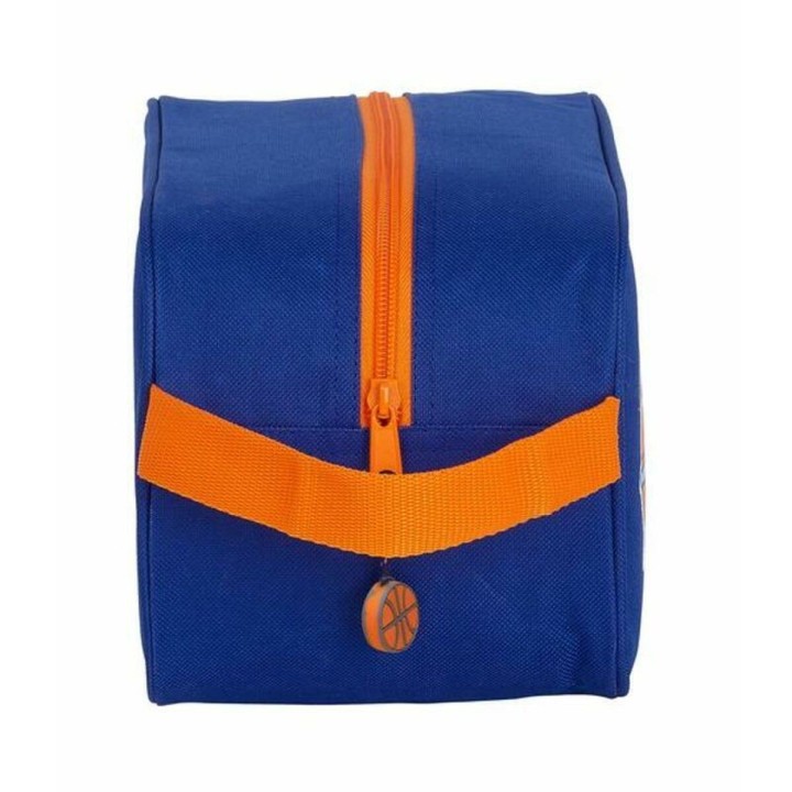 Rejseskotaske Valencia Basket Blå Orange (29 x 15 x 14 cm)