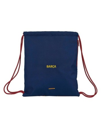Bolsa Mochila con Cuerdas F.C. Barcelona Granate Azul marino