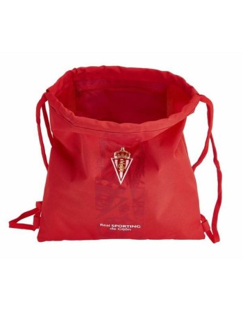 Rucksacktasche mit Bändern Real Sporting de Gijón Rot