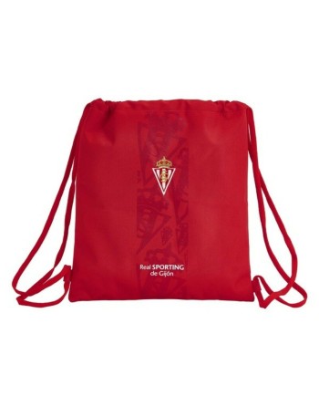 Backpack with Strings Real Sporting de Gijón Red