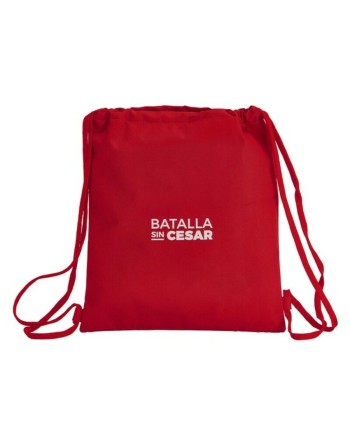Bolsa Mochila con Cuerdas Real Sporting de Gijón Rojo
