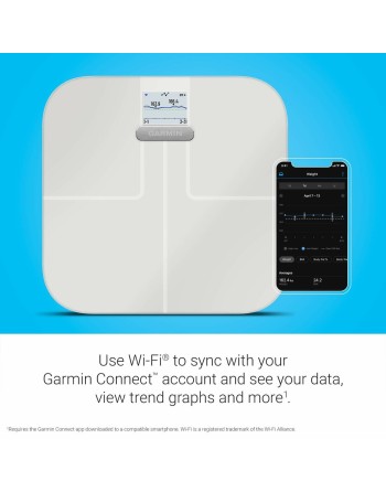 Bilancia Digitale Bluetooth GARMIN Index S2