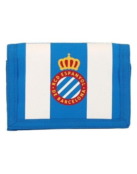 Cartera RCD Espanyol Azul Blanco