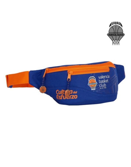 Marsupio Valencia Basket Azzurro Arancio (23 x 12 x 9 cm)