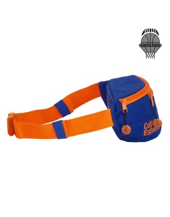 Marsupio Valencia Basket Azzurro Arancio (23 x 12 x 9 cm)