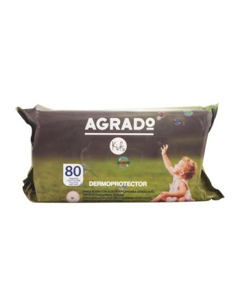 Scented Wet Wipes Agrado (80 uds)