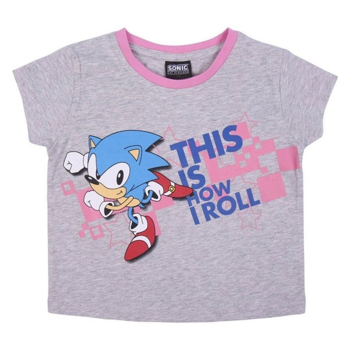Nattøj Børns Sonic Grå