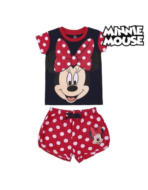 Pijama Infantil Minnie Mouse Rojo