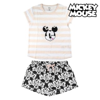 Nattøj Minnie Mouse Hvid (Voksne) Dame