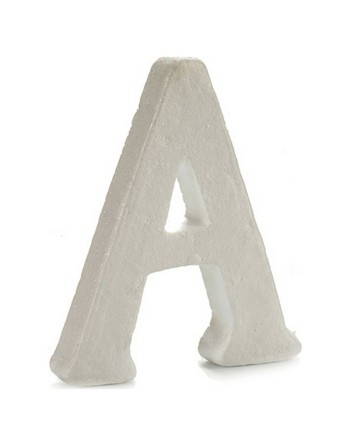Letter polystyrene White 1 Unit 2 x 23 x 17 cm