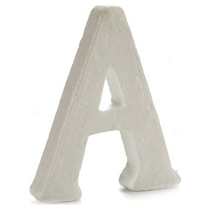Lettre polystyrène Blanc 1 Unités 2 x 23 x 17 cm
