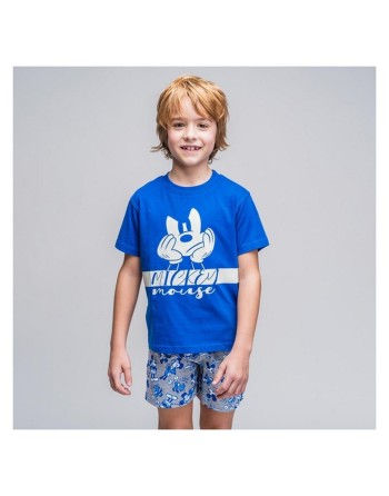 Pigiama Per bambini Mickey Mouse Azzurro