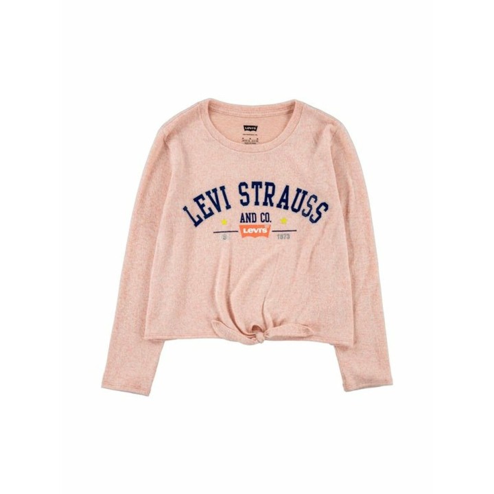 Langærmet T-shirt til Børn Levi's 4EB934
