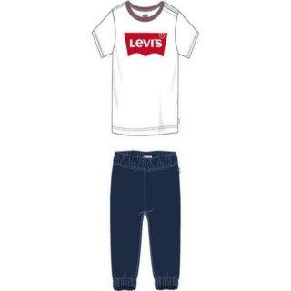 Sportstøj til Baby TWILL JOGGER Levi's 6EA924-001  Hvid
