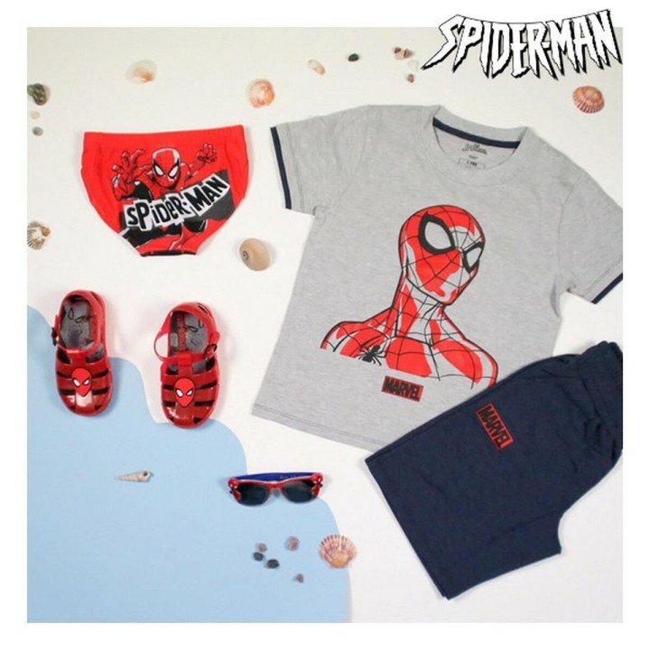 Costume da Bagno Bambino Spider-Man Rosso