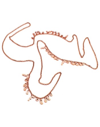 Collier Femme Folli Follie 3N13T022RC 80 cm