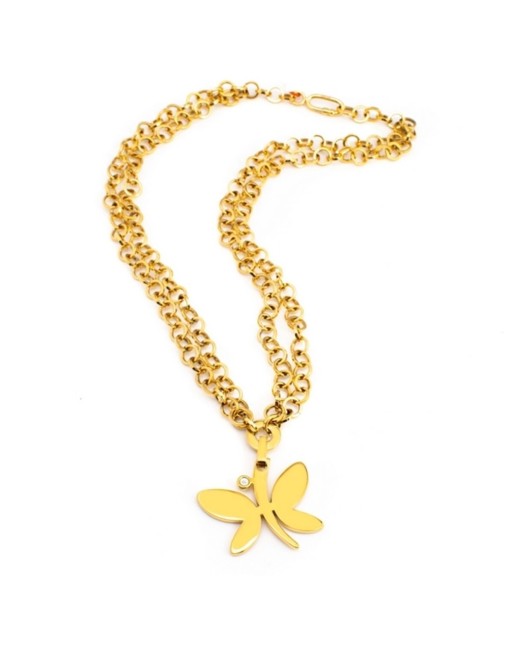 Collana Donna Folli Follie 2N6T248YC 30 cm