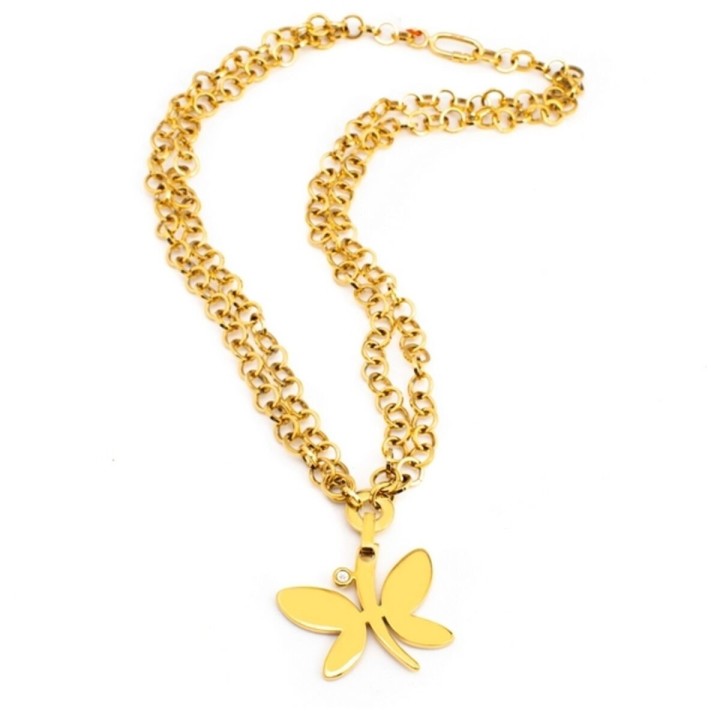 Collar Mujer Folli Follie 2N6T248YC 30 cm