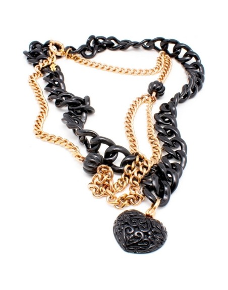 Ladies' Necklace Folli Follie 4N0T096RK 35 cm