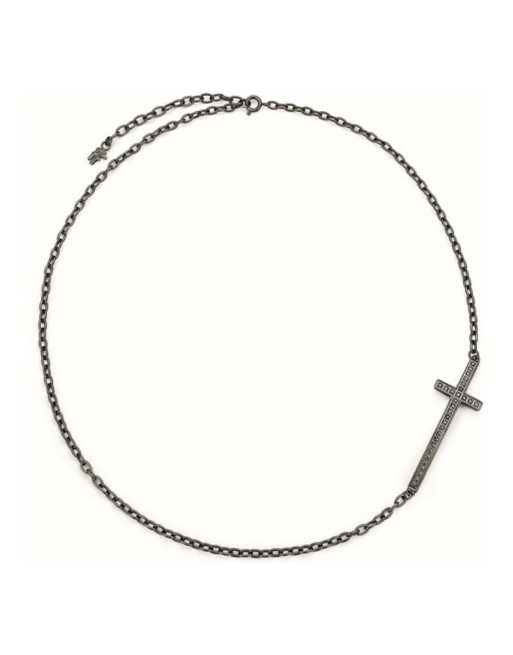Collana Donna Folli Follie 3N14T019KK_Plata Negra 45 cm