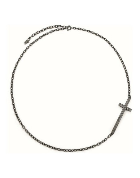 Collana Donna Folli Follie 3N14T019KK_Plata Negra 45 cm