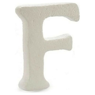 Lettera F polistirene