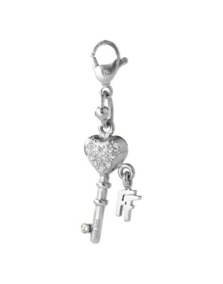 Damenperlen Folli Follie 3P1F010C Grau (3 cm)