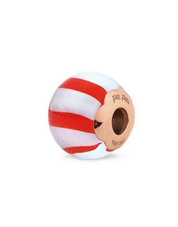 Perle de verre Femme Folli Follie 3P18T005RRW Rouge (1 cm)