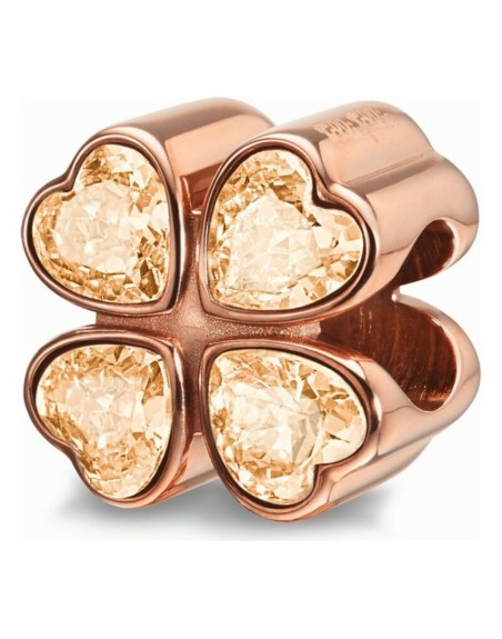 Perlina Donna Folli Follie 3P16T009RS Oro rosa (1 cm)