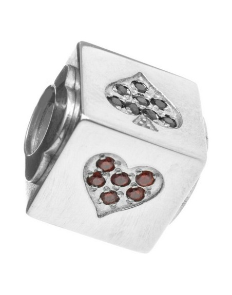 Perler til kvinder Folli Follie 3P16F056KR Grå (1 cm)