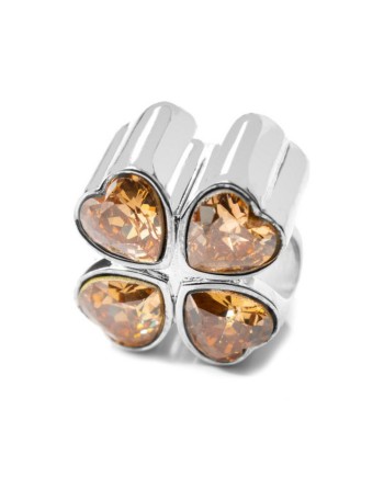 Perle de verre Femme Folli Follie 3P16F009S Argenté (1,2 cm)