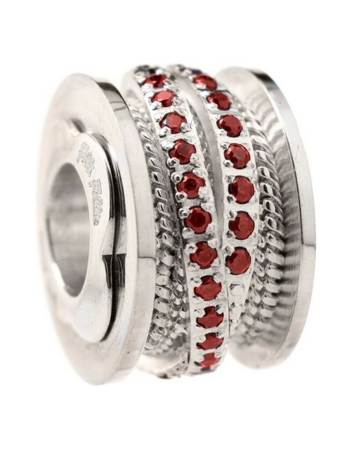 Abalorio Mujer Folli Follie 3P16F004R Gris (1,5 cm)