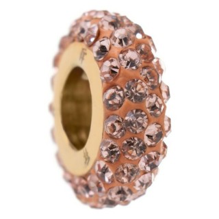 Damenperlen Folli Follie 3P13T020RS Rosa (1,5 cm)