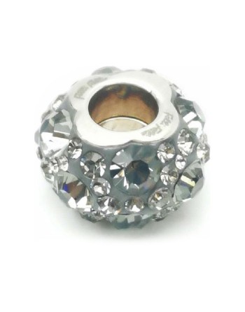 Perlina Donna Folli Follie 3P13T019RC Grigio (1 cm)