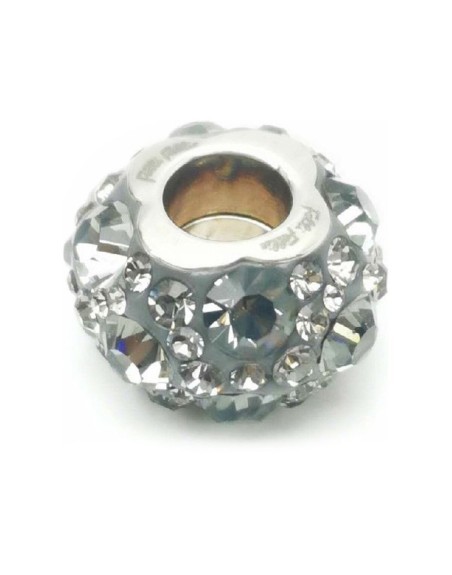 Damenperlen Folli Follie 3P13T019RC Grau (1 cm)